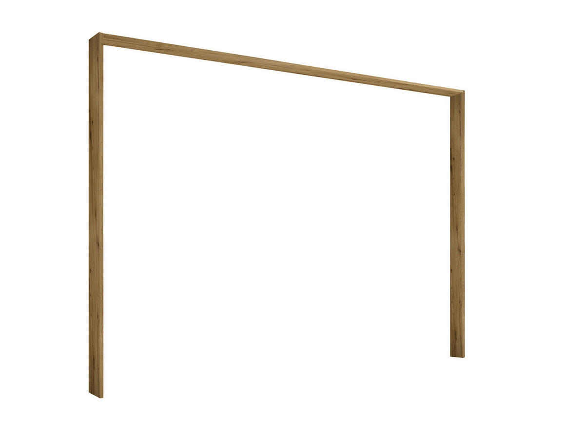 DÍSZKERET - Artisan tölgy, Konventionell, faalapú anyag (280/230/23cm) - Xora