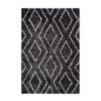 HOCHFLORTEPPICH 80/150 cm Orlando 225 Anthrazit  - Anthrazit, Konventionell, Textil (80/150cm)
