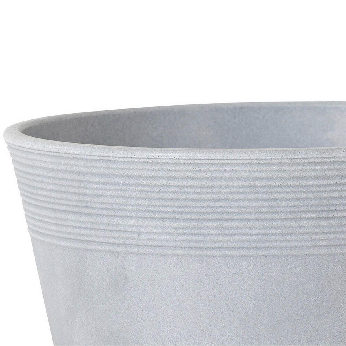 PFLANZENTOPF   - Grau, Basics, Kunststoff (48/32cm) - Siena Garden