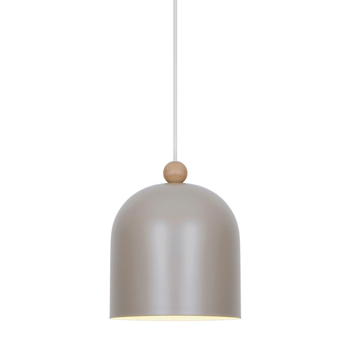 HÄNGELEUCHTE Gaston 24/20/20 cm  - Hellbraun, Design, Metall (24/20/20cm) - Nordlux