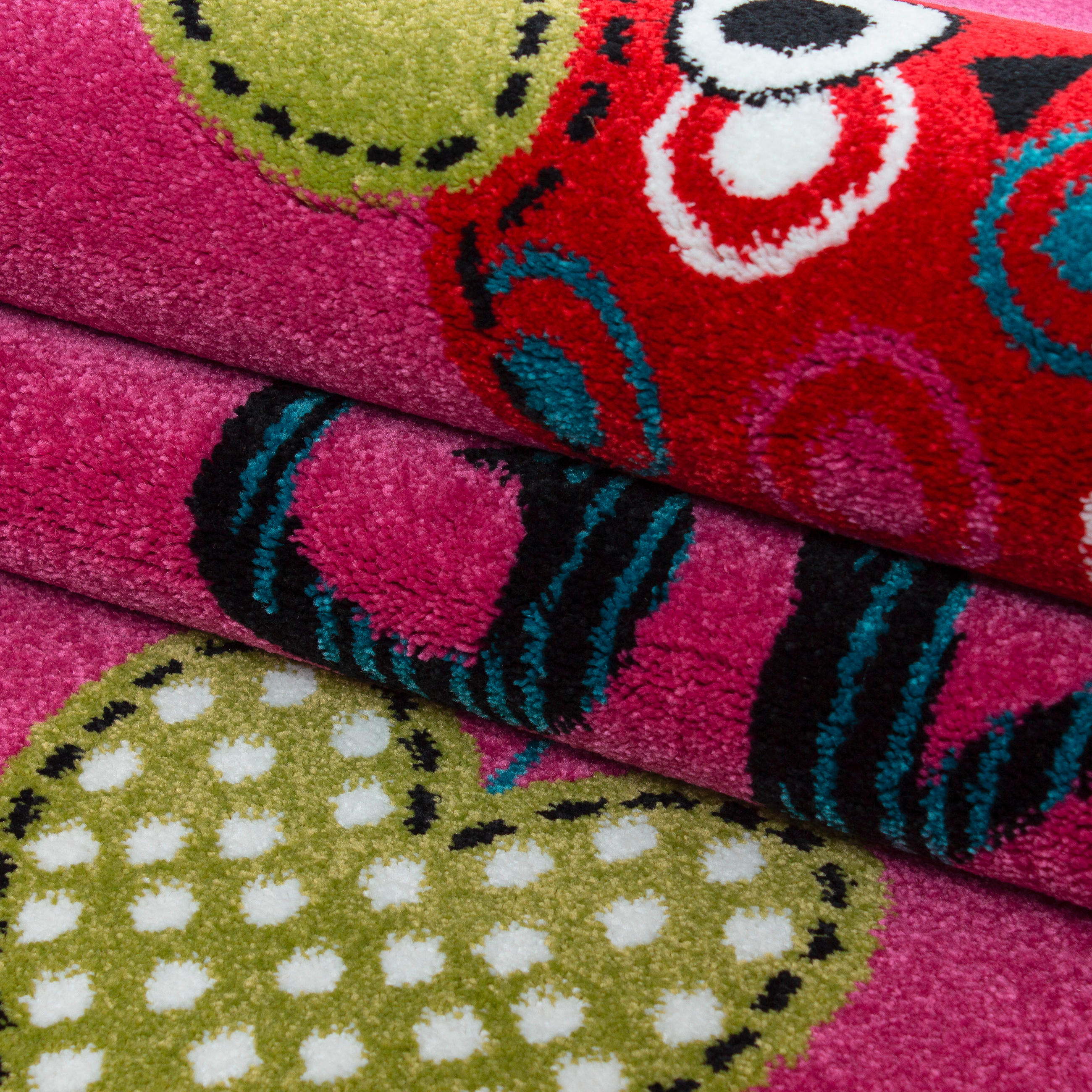 BARNMATTA 120/120 cm Kids  - violett, Trend, textil (120/120cm) - Ben'n'jen