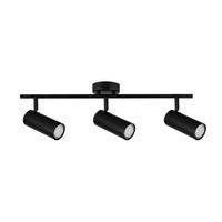 DECKENSTRAHLER 56/9/18 cm   - Schwarz, Design, Metall (56/9/18cm)