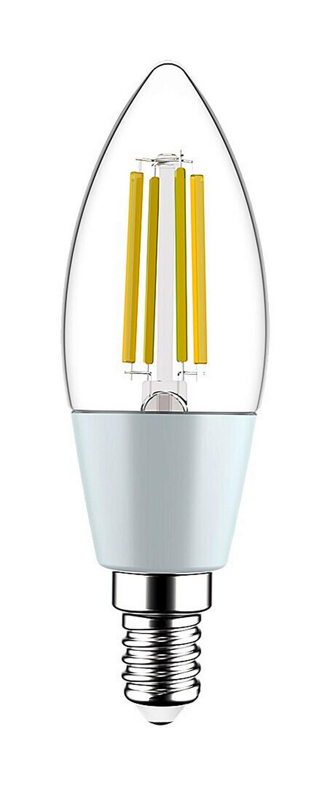 LED-SIJALKA S SVETILNO NITKO   //// - prozorno, Basics, kovina/umetna masa (3.5/11.2cm)