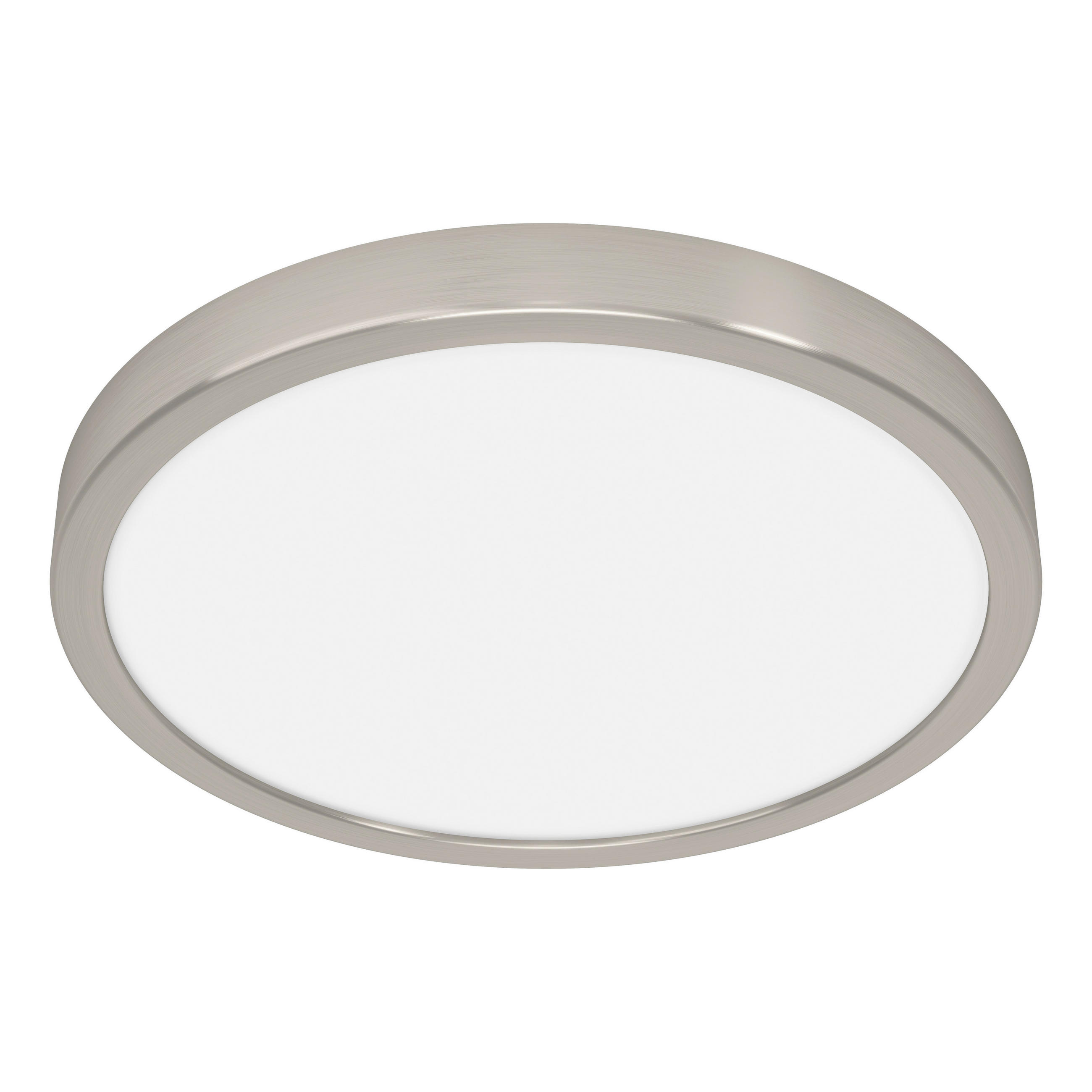 LED-DECKENLEUCHTE  27,8/2,5 cm    - Nickelfarben, Basics, Metall (27,8/2,5cm) - Eglo