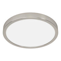 LED-DECKENLEUCHTE  27,8/2,5 cm    - Nickelfarben, Basics, Metall (27,8/2,5cm) - Eglo