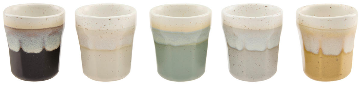  80 ml  - maro/bej, Trend, ceramică (6,1/6,7cm) - Landscape