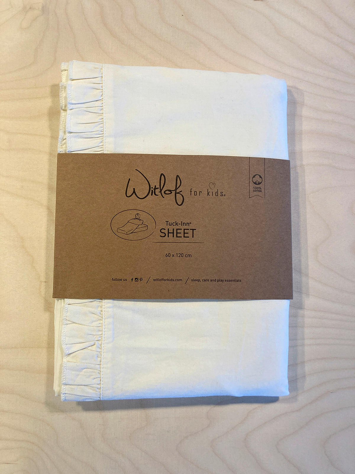 BABYDECKE 60/120 cm  - Basics (60/120cm) - Witlof for Kids
