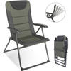 CAMPINGSESSEL in  - Schwarz/Olivgrün, Basics, Textil/Metall (61/12/84cm) - Modante