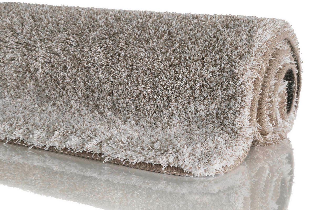 BADTEPPICH Taupe 60/100 cm  - Taupe, Basics, Kunststoff/Textil (60/100cm) - WECON HOME