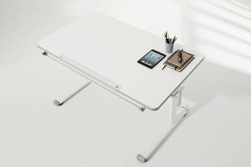 JUGENDSCHREIBTISCH 120/70/53-79 cm  in Weiss  - Weiss, Basics, Holzwerkstoff/Kunststoff (120/70/53-79cm) - Paidi