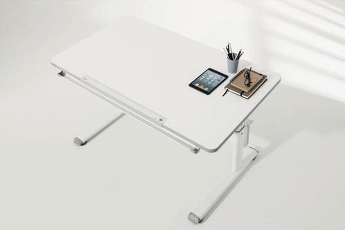JUGENDSCHREIBTISCH 120/70/53-79 cm  in Weiss  - Weiss, Basics, Holzwerkstoff/Kunststoff (120/70/53-79cm) - Paidi