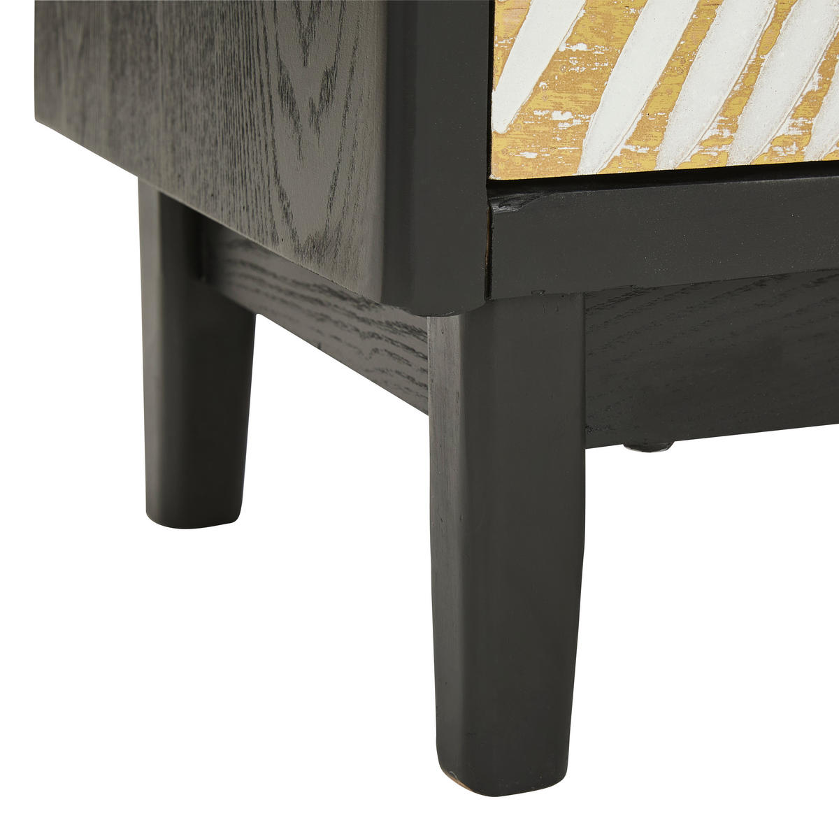 SIDEBOARD  in 120/85/35 cm  - Schwarz/Naturfarben, KONVENTIONELL, Holz/Holzwerkstoff (120/85/35cm) - Livetastic