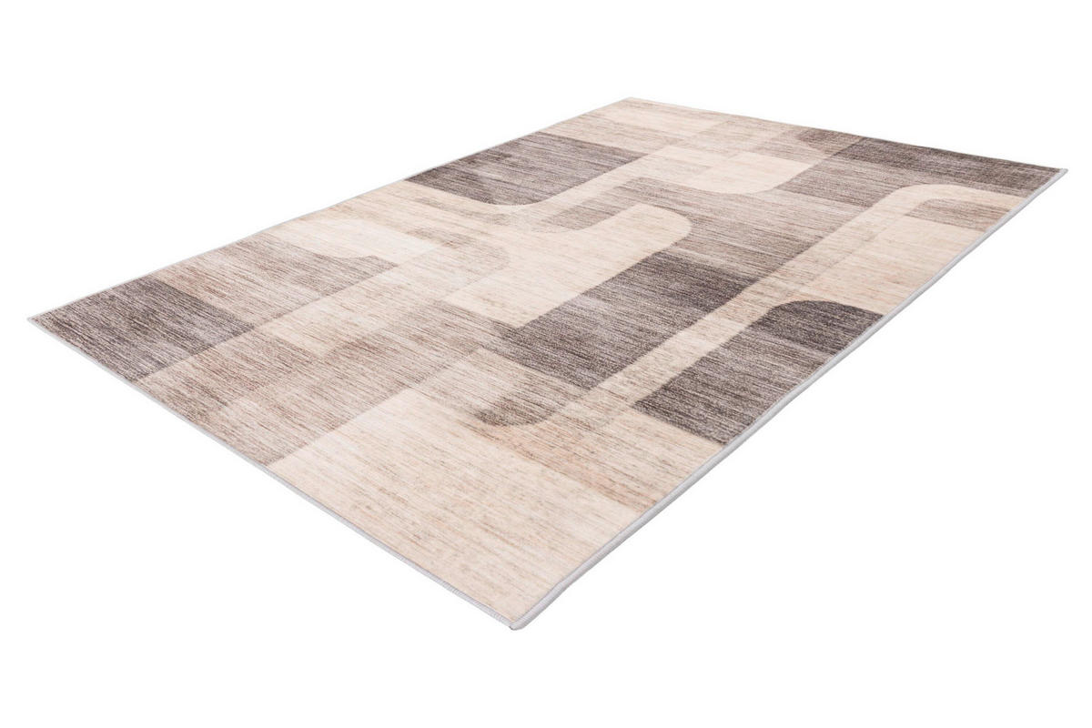 FLACHWEBETEPPICH 120/170 cm Taupe rechteckig  - Taupe, Basics, Textil (120/170cm) - Kayoom