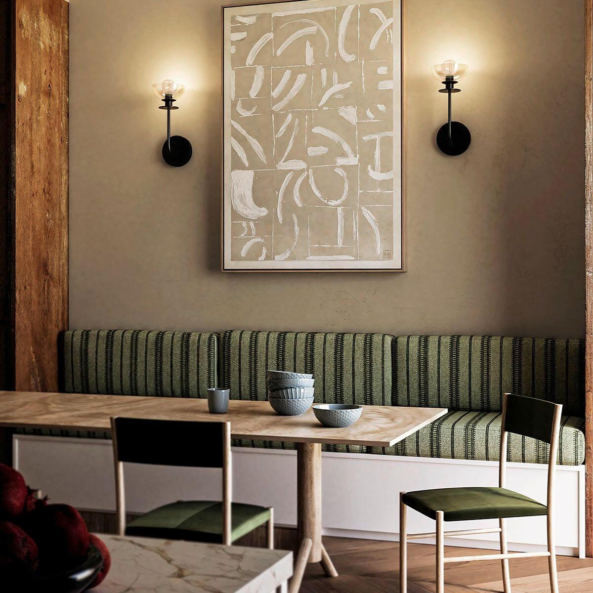 WANDLEUCHTE 12,7/29,2 cm   - Goldfarben, KONVENTIONELL, Glas/Metall (12,7/29,2cm) - Elstead Lighting