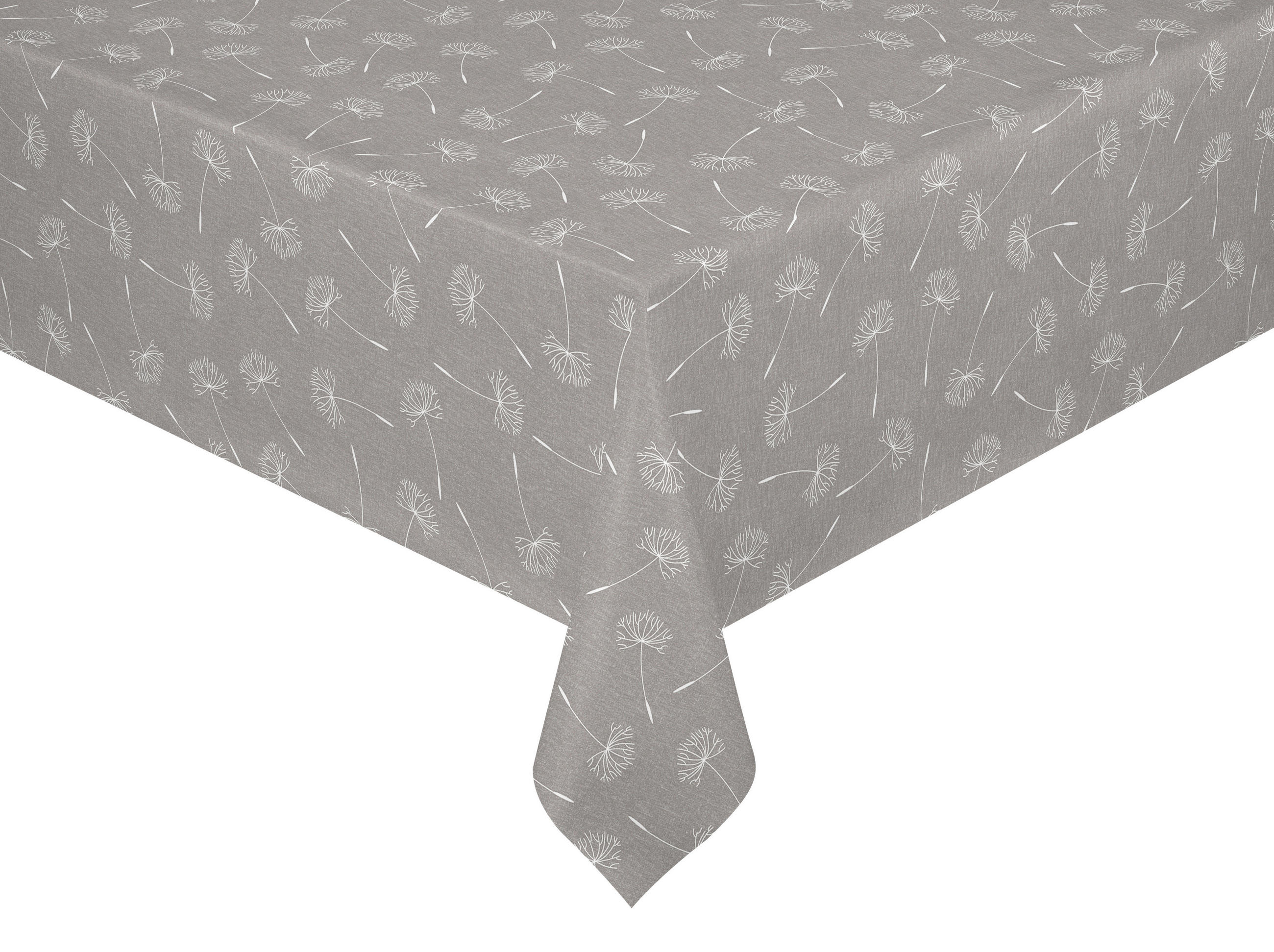 TISCHDECKE MILANO 110/140 cm  - Grau, KONVENTIONELL, Textil (110/140cm) - Peyer Syntex