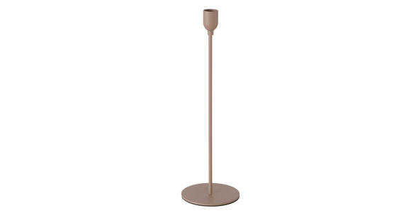 KERZENHALTER - Taupe, Trend, Metall (10/33cm) - Ambia Home
