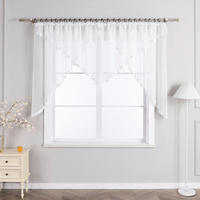 SCHEIBENGARDINE   300/120 cm   - Weiß, Basics, Textil (300/120cm)