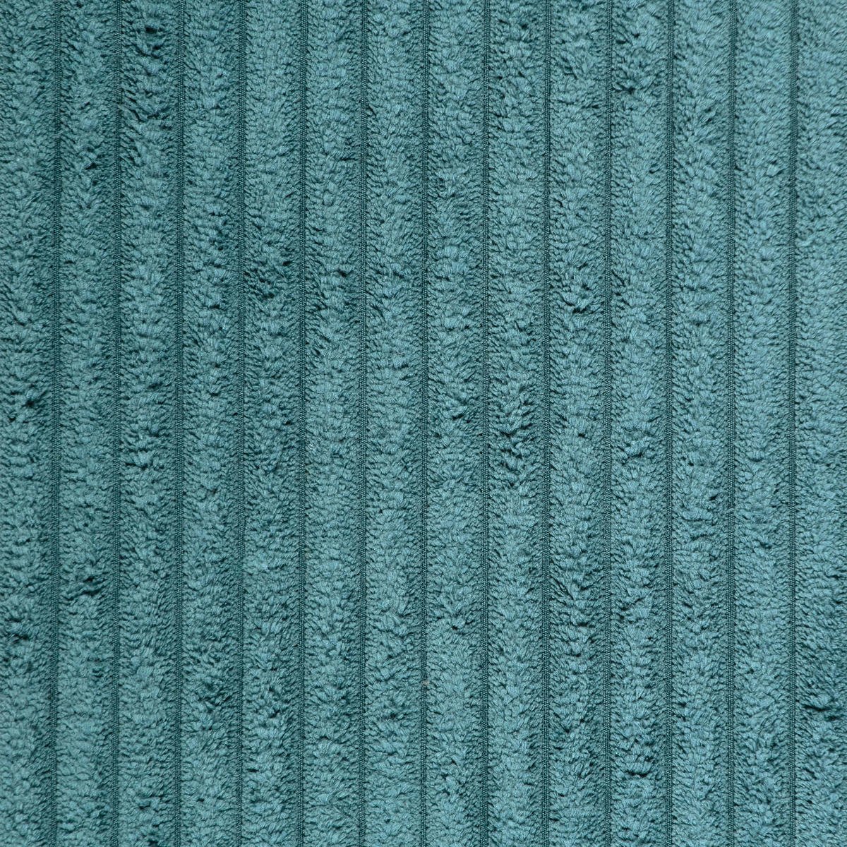 BIGSOFA Cord Petrol  - Petrol/Schwarz, ROMANTIK / LANDHAUS, Kunststoff/Textil (270/67/120cm) - Landscape