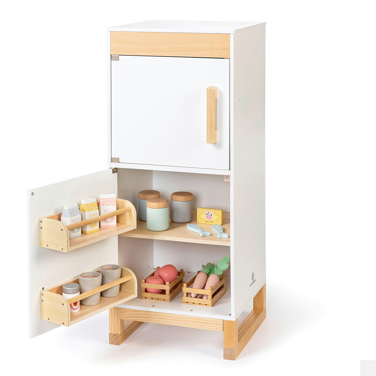 KINDERKÜCHE FISCUS - Weiß/Naturfarben, Basics, Holz/Holzwerkstoff (33,9/32/82,5cm) - MUSTERKIND