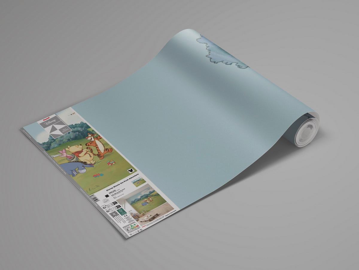 FOTOTAPETE WINNIE THE POOH ADVENTURE  - Naturfarben, Design, Textil (300/250cm) - Disney