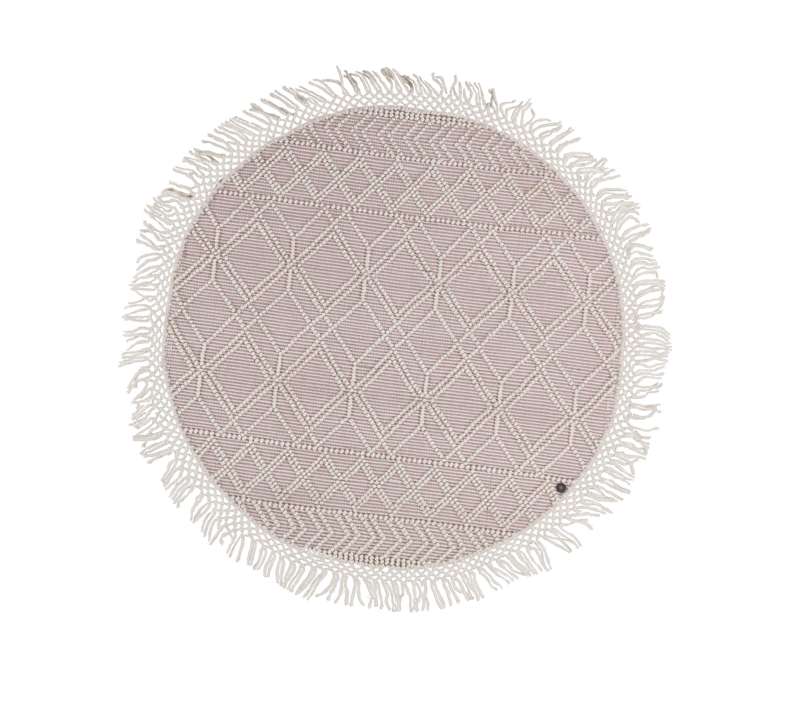 ROČNO TKANA PREPROGA Colored Macrame - Three 140/140 cm tkano roza - roza, Design, tekstil (140/140cm) - Tom Tailor