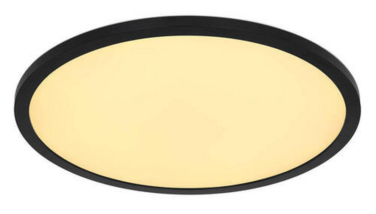 LED-TAKLAMPA 21 W 42/2,5 cm  - vit/opal, Design, plast (42/2,5cm) - Globo