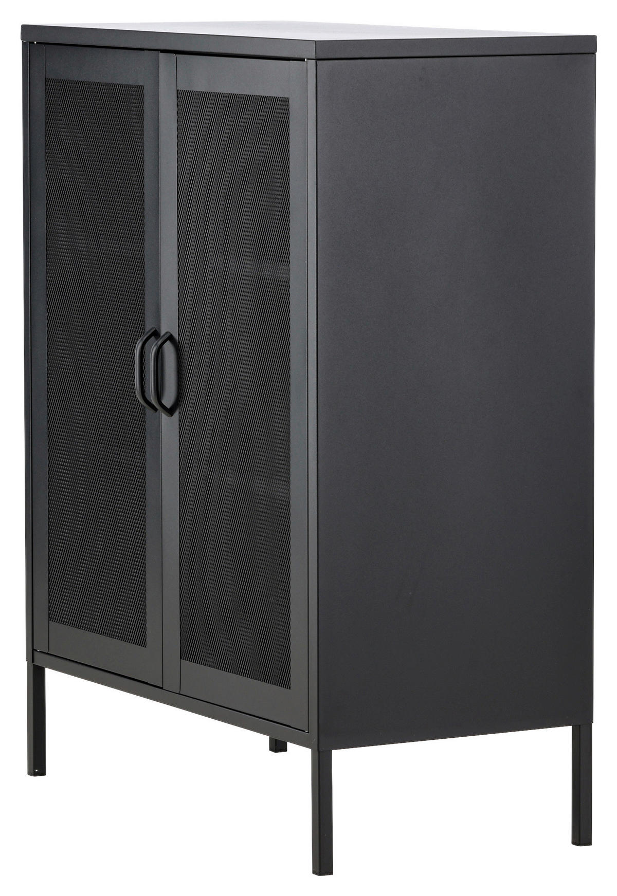 SIDEBOARD  in 80/101.5/40 cm  - Schwarz, Design, Metall (80/101.5/40cm) - Livetastic