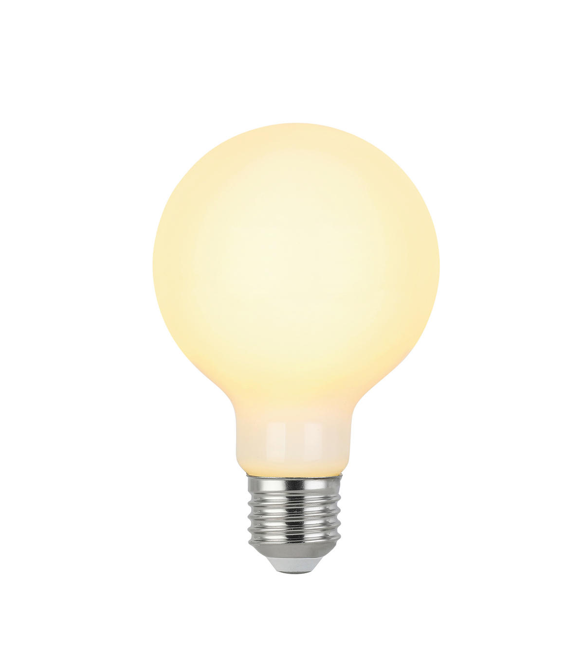 LED-LEUCHTMITTEL   E27 7 W 620 lm  - Weiß, Basics, Glas (12,7/12cm) - Novel
