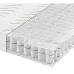 TASCHENFEDERKERNMATRATZE Höhe ca. 16 cm  - Weiß, Basics, Textil (90/200cm) - Sleeptex