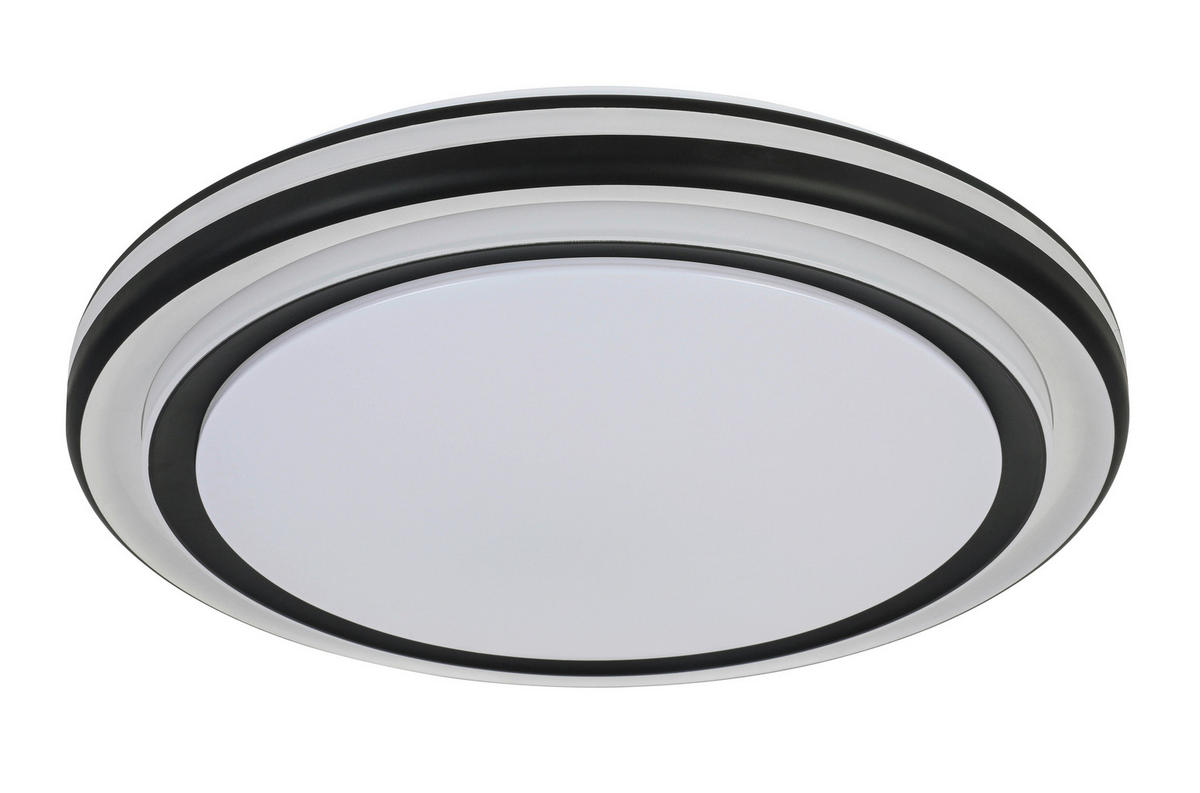 LED SVJETILJKA STROPNA  - bijela/crna, Trend, metal/plastika (65/9cm) - Novel