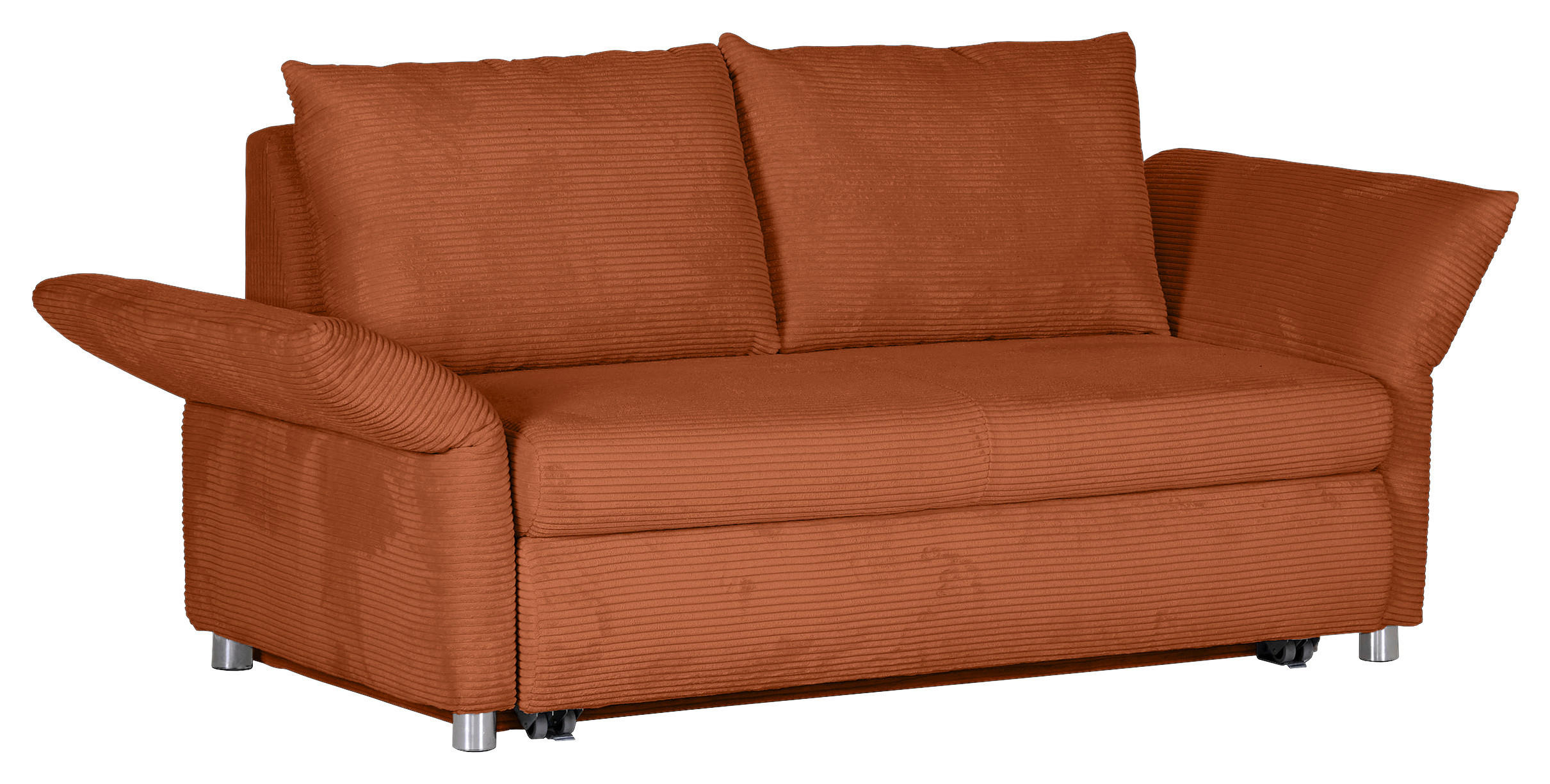 BÄDDSOFFA i manchester kopparfärgad  - kromfärg/kopparfärgad, Design, textil/plast (176/81/98cm) - MID.YOU