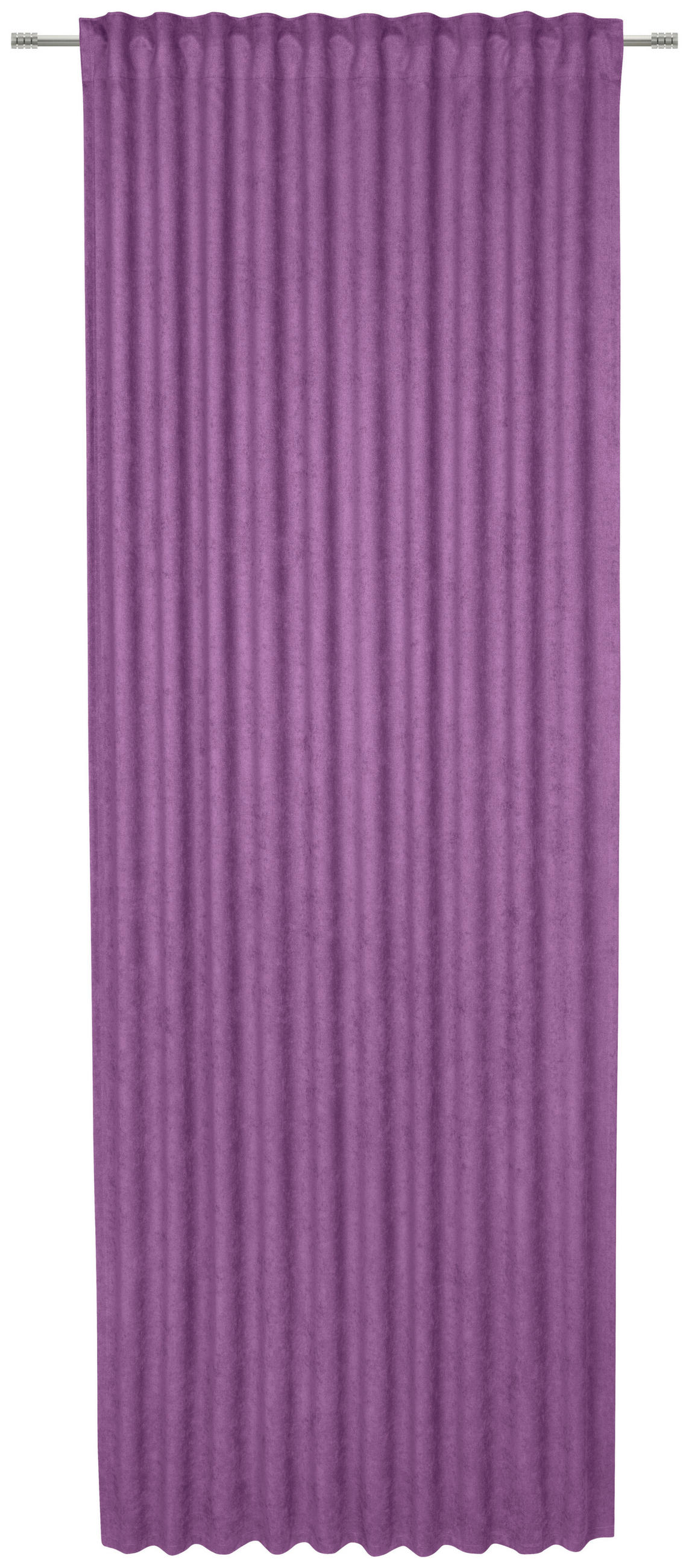 HOTOVÝ ZÁVES, nepriehľadné, 140/245 cm - lila, Konventionell, textil (140/245cm) - Esposa