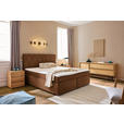 BOXSPRINGBETT 180/200 cm  in Rostfarben  - Rostfarben/Schwarz, Design, Kunststoff/Textil (180/200cm) - Xora