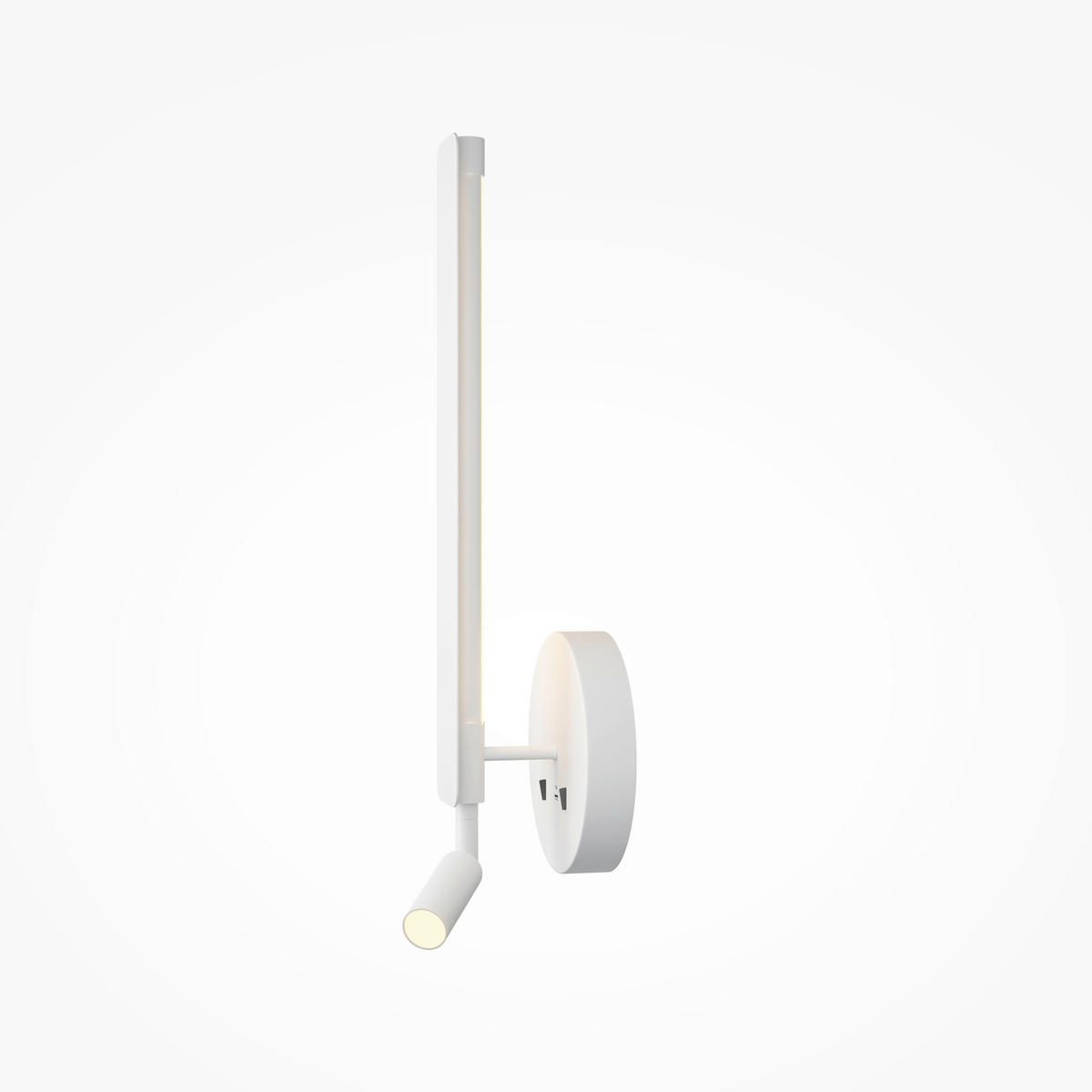 WANDLEUCHTE - Weiss, Design, Metall (15/51.6/9.6cm) - MAYTONI