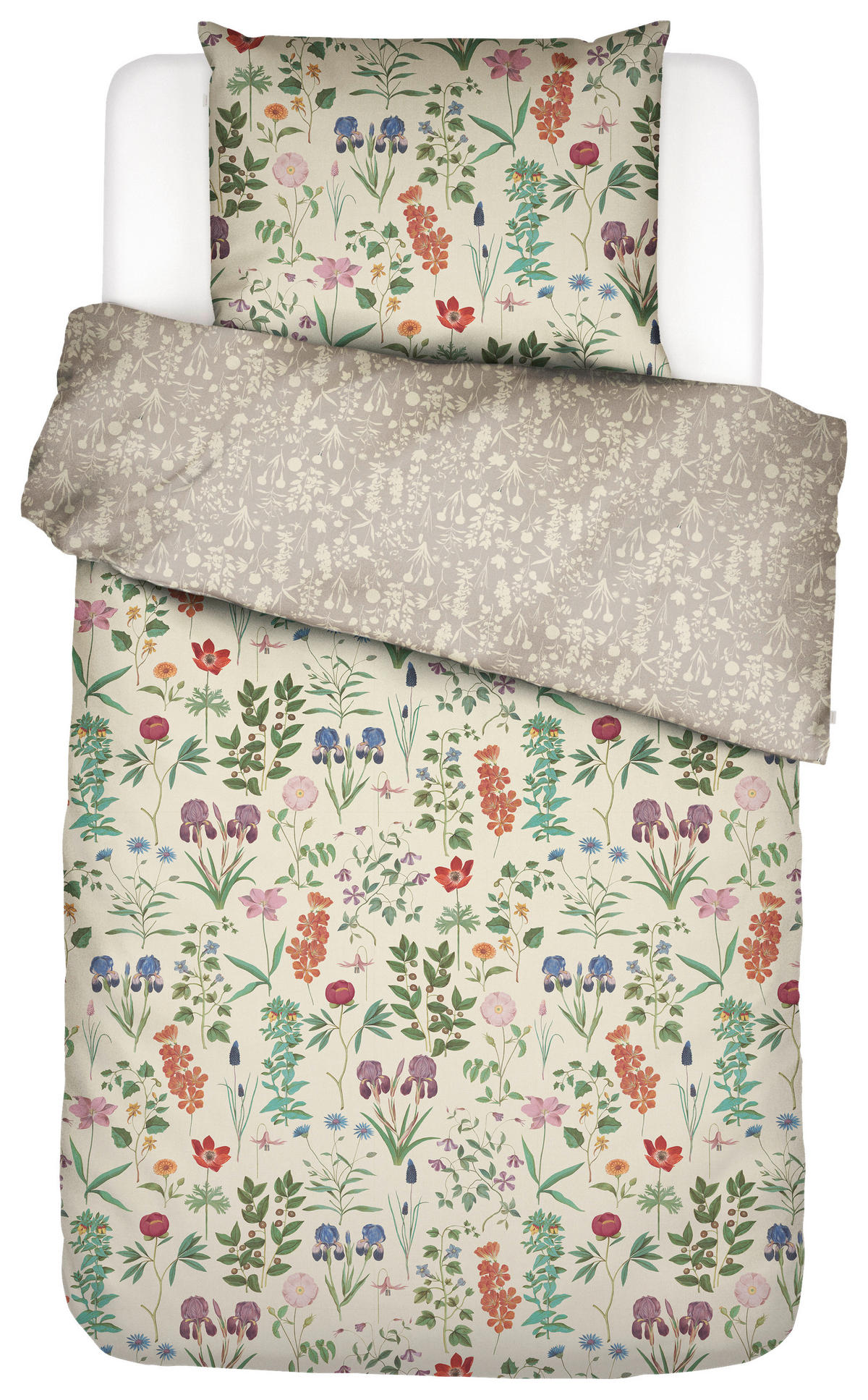 BETTWÄSCHE H/W 2024 Satin 140/200 cm  - Sandfarben, Basics, Textil (140/200cm) - Essenza