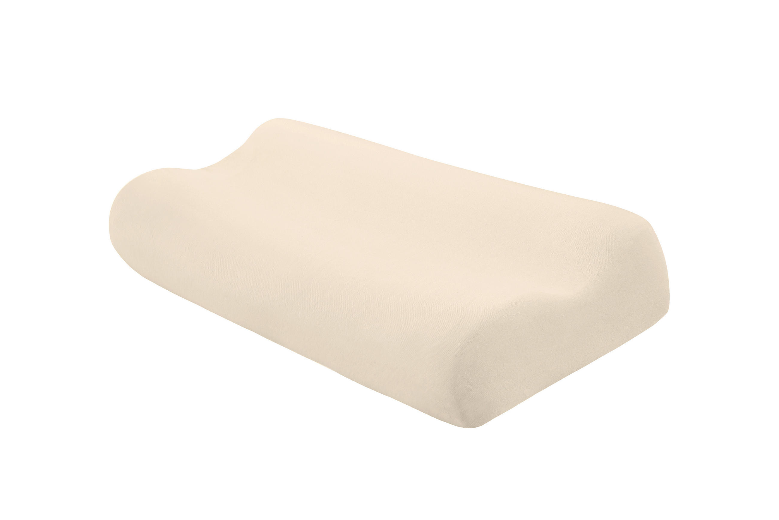 NACKENKISSENBEZUG - Ecru, Basics, Textil (18,5/27cm)