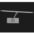 LED-WANDLEUCHTE - Nickelfarben, Basics, Metall (45cm) LED-WANDLEUCHTE - Nickelfarben, Basics, Metall (45cm)