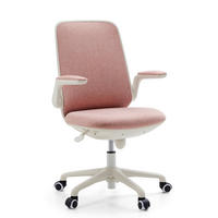 JUGENDDREHSTUHL Flachgewebe Pink  - Pink/Weiß, MODERN, Kunststoff/Textil (60/99/60cm) - MID.YOU