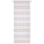 FERTIGVORHANG halbtransparent  - Terra cotta, KONVENTIONELL, Textil (140/245cm) - Esposa
