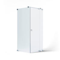 DUSCHKABINE 100/200/90 cm  in Chromfarben  - Chromfarben, MODERN, Glas/Metall (100/200/90cm) - Schöner Wohnen