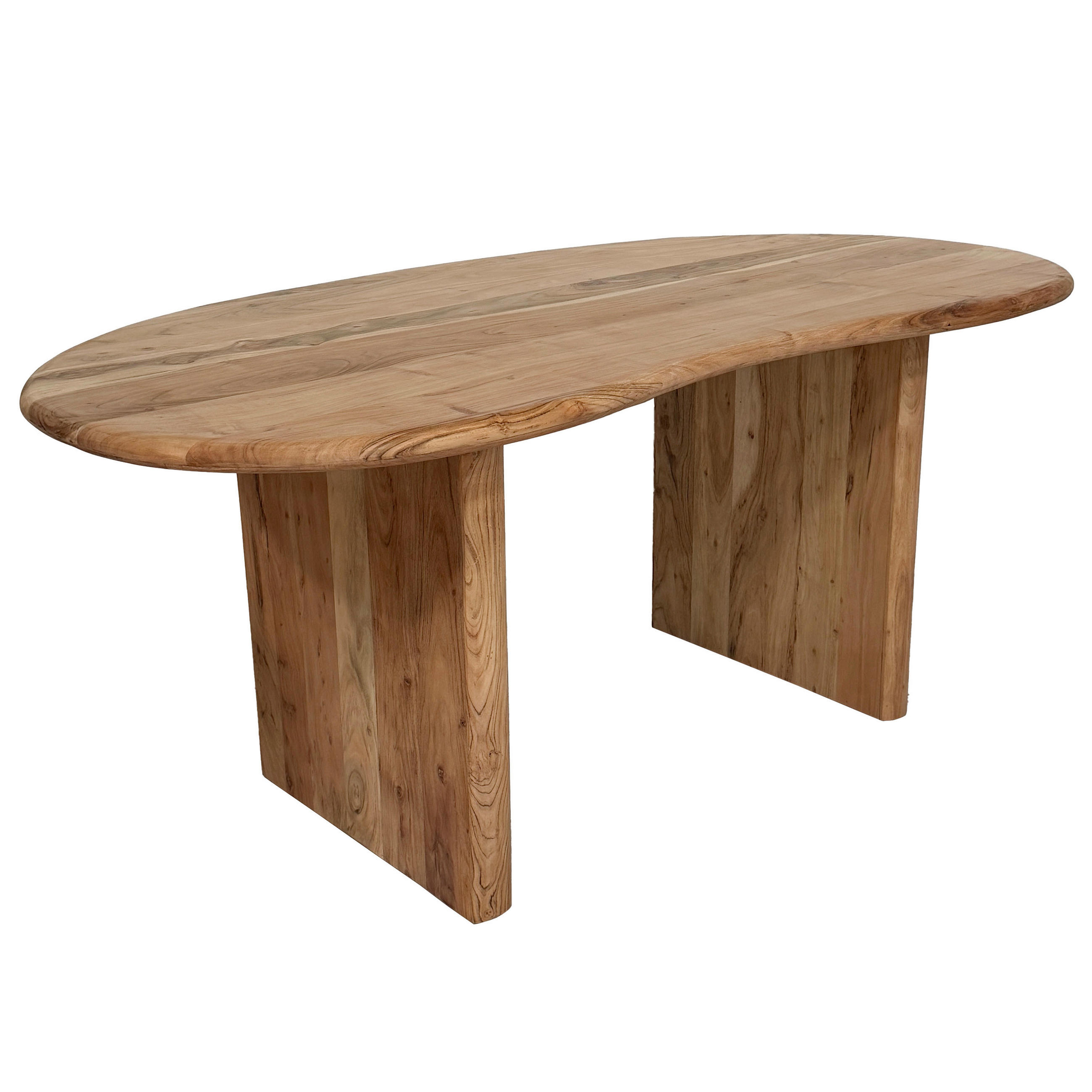 Livetastic Schreibtisch Akazie 180x76x90 cm