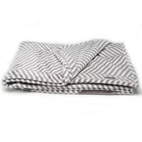 KUSCHELDECKE 150/220 cm  - Weiß/Grau, Basics, Textil (150/220cm) - Playboy
