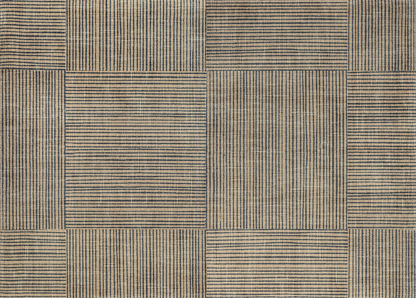 FLACHWEBETEPPICH Wohnzimmer 140/200 cm Canvas Braun rechteckig  - Braun, KONVENTIONELL, Kunststoff/Textil (140/200cm) - wash+dry