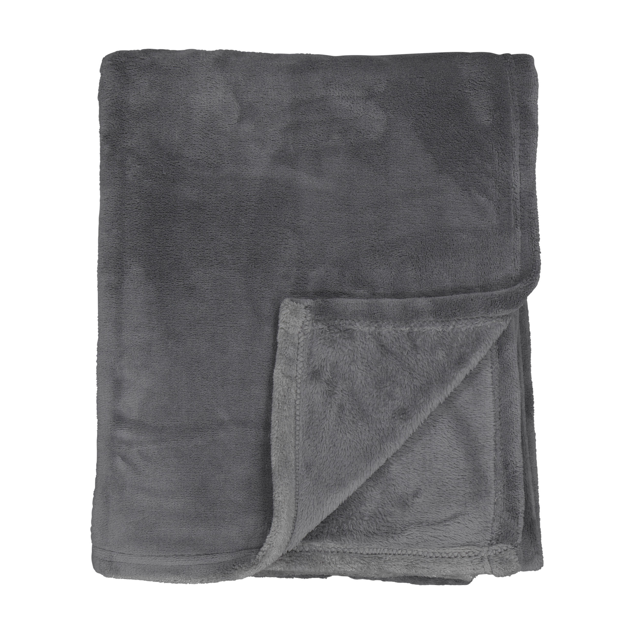 FILT Mimmi  - mörkgrå, Basics, textil (130/170cm)