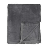 FILT Mimmi  - mörkgrå, Basics, textil (130/170cm)