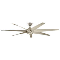 Ventilator mit Beleuchtung Lehr 203/51 cm  - Champagner/Silberfarben, Basics, Kunststoff (203/51cm) - Elstead Lighting