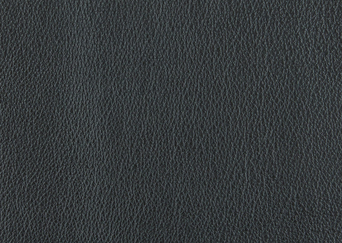 ECKSOFA in Echtleder Schwarz  - Schwarz, Modern, Leder/Metall (342/158cm) - Chilliano