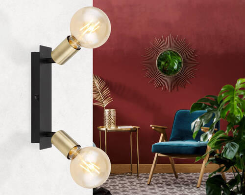 SPOTLIGHT Liliana 25/6/10,5 cm   - svart, Design, metall (25/6/10,5cm) - Globo