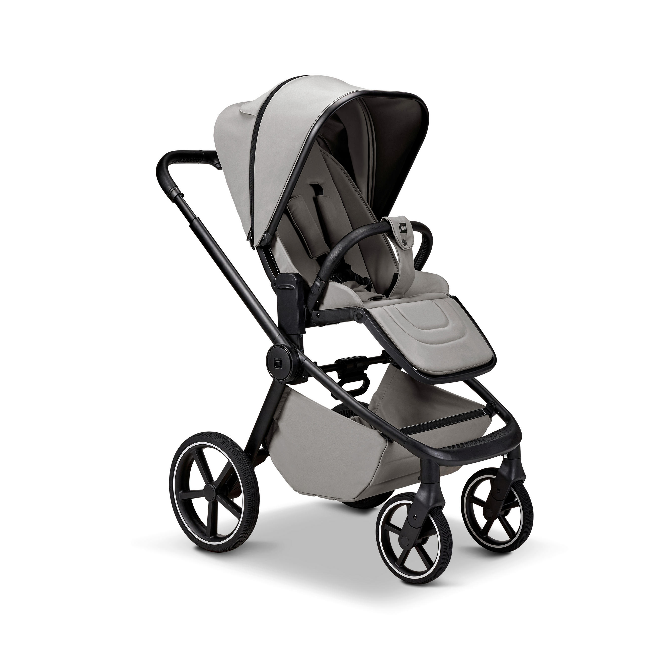 BUGGY Hype  - Blaugrau/Schwarz, Basics, Textil (96/57/114cm) - Moon