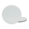 PIZZATELLERSET 4-teilig  - Weiß, Keramik (32cm) - Creatable